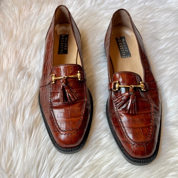 Mauro Rossetti Italian Leather Loafers Men’s 8.5 main image 10